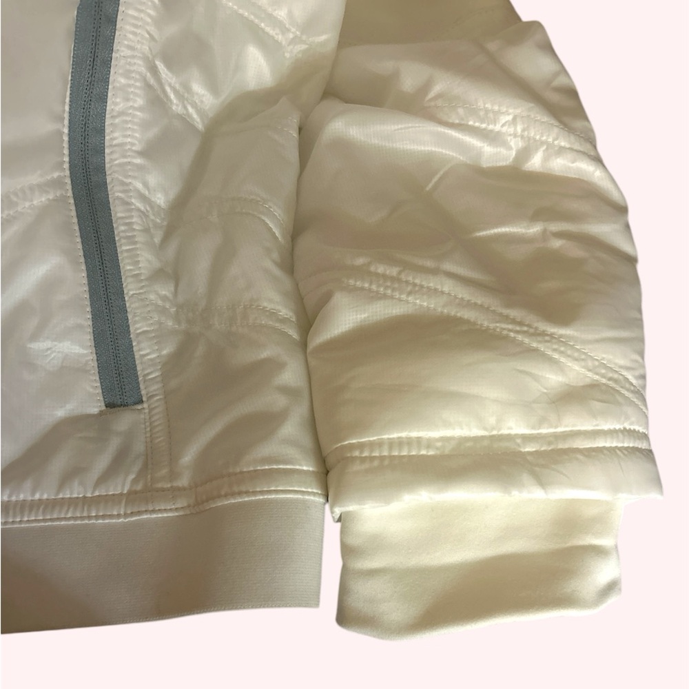 Nike Women’s Quilted Golf Jacket White Large - Picture 5 of 7